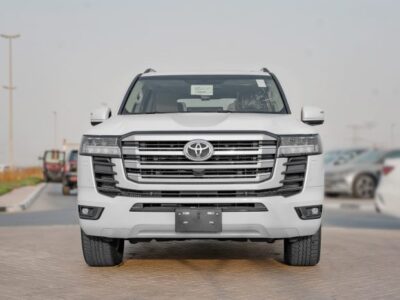 2026 Toyota Land Cruiser GXR 3.5-liter V6 Twin Turbo Petrol Engine White Beige SUV GCC