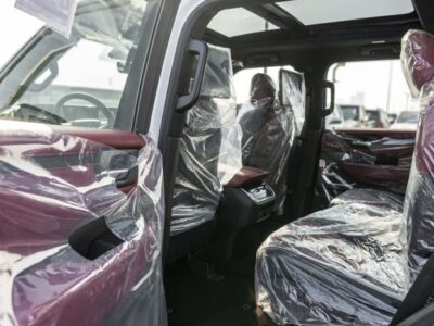 2026 Nissan Patrol SE Platinum 3.8 Litres V6 Petrol Engine White Red SUV Automatic