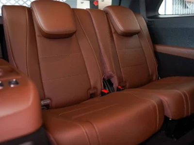 2024 Mercedes-Benz GLS 450 4MATIC 3.0L Inline-6 Turbo White Tan SUV Night Package