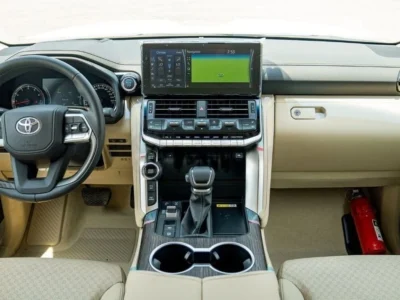 2025 Toyota Land Cruiser 3.5 Litres Twin-Turbo V6 Petrol Engine Gold Beige SUV Full Option