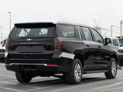 2025 Chevrolet Suburban LS 5.3L EcoTec3 V8 Petrol Engine Black Beige SUV GCC Specs