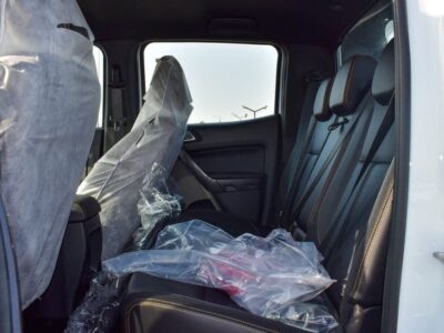 2022 Ford Ranger Wildtrak 3.2-liter 5-cylinder Turbo Diesel White Black Pickup Truck Automatic