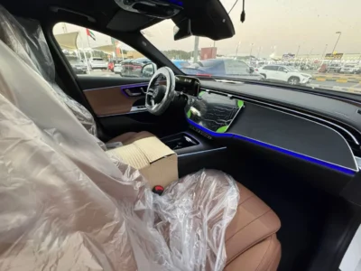 2026 Mercedes-Benz E 200 2.0-liter 4-cylinder Turbocharged Petrol Engine White Tan Sedan