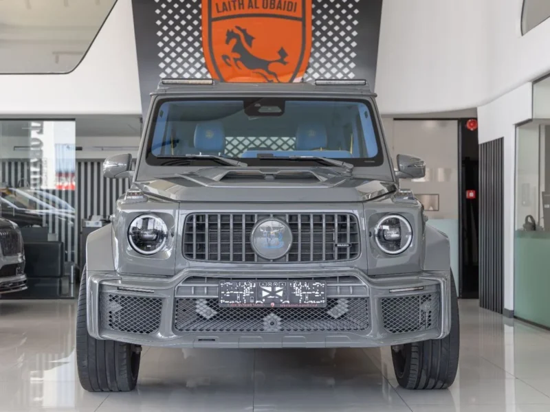 2025 Mercedes-Benz G 63 AMG BRABUS Kit 800 4.0-liter twin-turbo V8 Grey Blue SUV