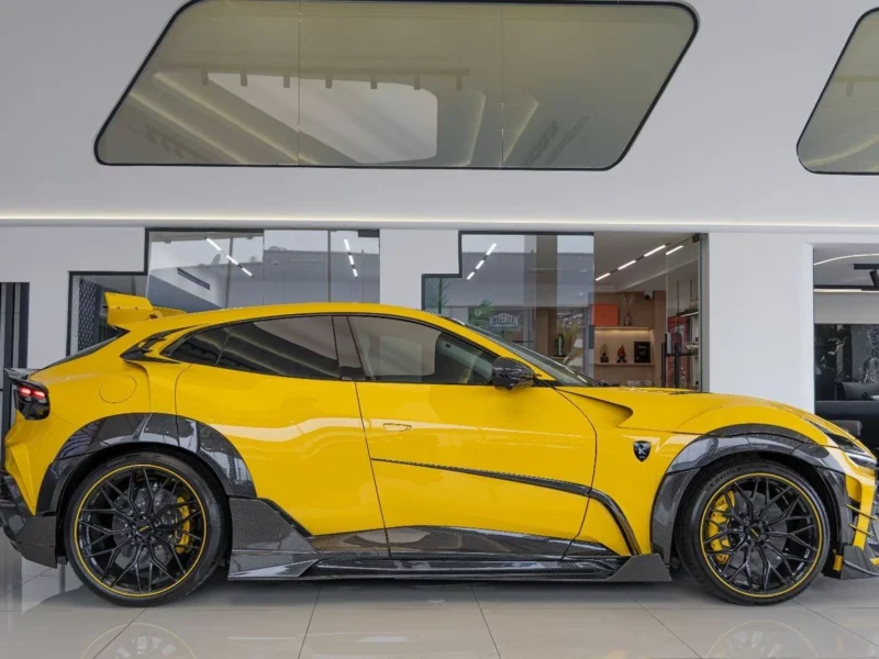 2024 Ferrari Purosangue BY KEYVANY PORRO EDITION 1 of 1 6.5L V12 Yellow Beige SUV
