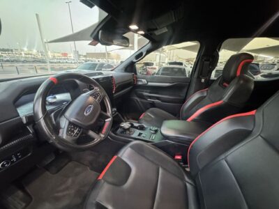 2023 Ford Ranger Raptor 3.0L Twin-Turbo Petrol V6 Engine Black Pickup Truck Automatic GCC