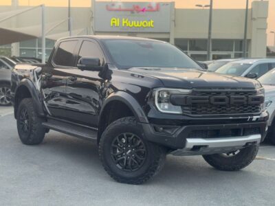 2023 Ford Ranger Raptor 3.0L Twin-Turbo Petrol V6 Engine Black Pickup Truck Automatic GCC