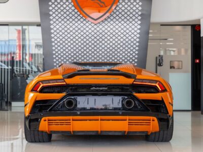 2024 Lamborghini Huracán EVO Spyder 5.2L Naturally Aspirated V10 Orange Black Coupe