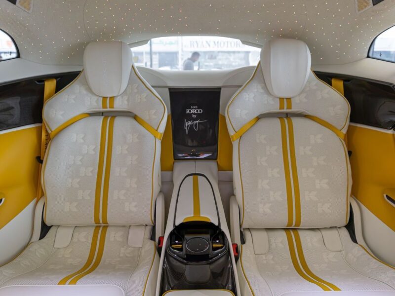 2024 Ferrari Purosangue BY KEYVANY PORRO EDITION 1 of 1 6.5L V12 Yellow Beige SUV