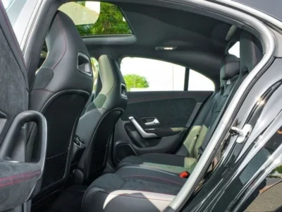 2024 Mercedes-Benz CLA 200 1.4-liter turbocharged 4-cylinder Engine Black Sedan