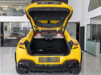 2025 Ferrari Purosangue 6.5L V12 Yellow White SUV FULL CARBON INTERIOR FULLY LOADED