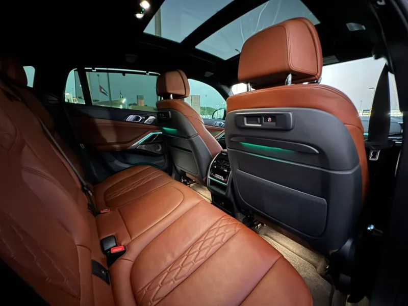 2023 BMW X6 M 4.4 Litres TwinPower Turbo V8 Petrol Engine Grey Tan SUV Automatic