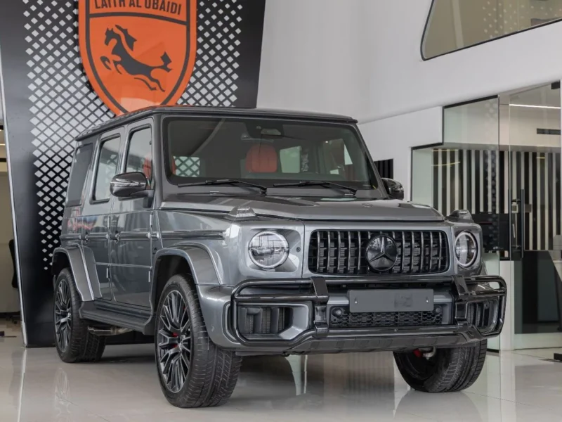 2026 Mercedes-Benz G 63 AMG Double Night Pack 4.0-liter V8 Biturbo Grey Red SUV