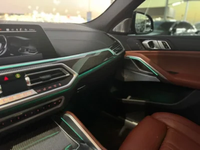 2023 BMW X6 M 4.4 Litres TwinPower Turbo V8 Petrol Engine Grey Tan SUV Automatic