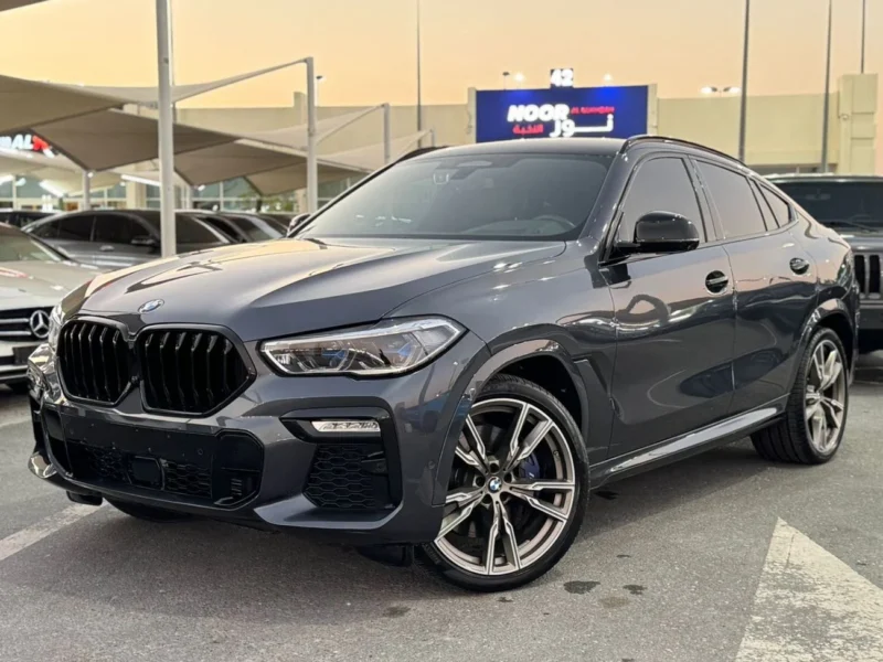 2023 BMW X6 M 4.4 Litres TwinPower Turbo V8 Petrol Engine Grey Tan SUV Automatic
