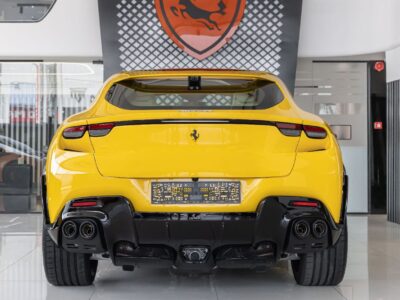 2025 Ferrari Purosangue 6.5L V12 Yellow White SUV FULL CARBON INTERIOR FULLY LOADED