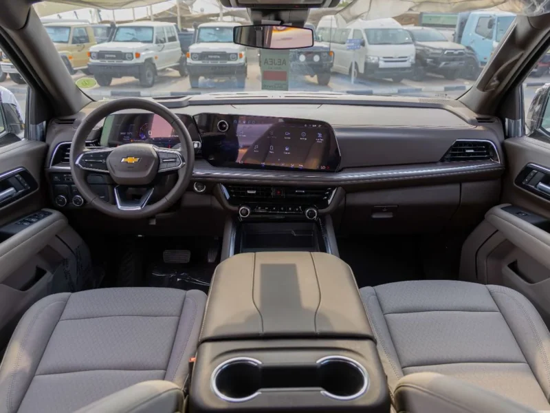 2025 Chevrolet Suburban LS 5.3L EcoTec3 V8 Petrol Engine Black Beige SUV GCC Specs