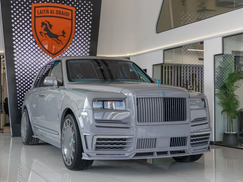 2023 Rolls-Royce Cullinan Mansory 6.75L Twin-Turbo V12 Grey Blue SUV Perfect Condition
