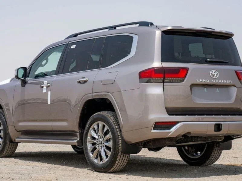 2025 Toyota Land Cruiser 3.5 Litres Twin-Turbo V6 Petrol Engine Gold Beige SUV Full Option