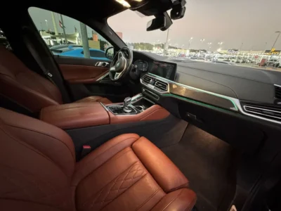 2023 BMW X6 M 4.4 Litres TwinPower Turbo V8 Petrol Engine Grey Tan SUV Automatic