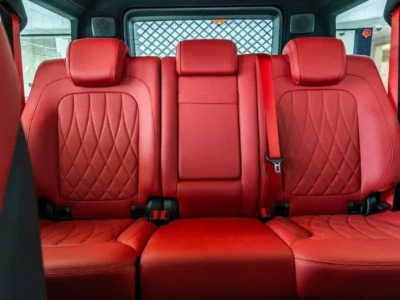 2024 Mercedes-AMG G 63 4.0L V8 Biturbo Engine Fully Loaded Grey Red SUV Special Color