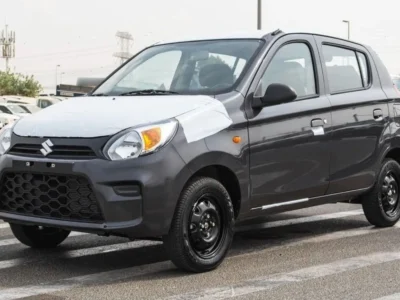 2024 Suzuki Alto GLX 0.8 Litres 2-Cylinder Petrol Engine Grey Black Hatchback Manual