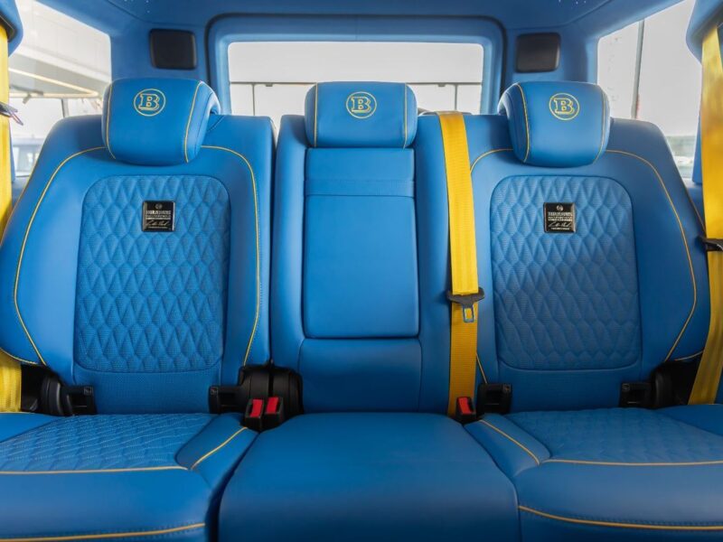 2025 Mercedes-Benz G 63 AMG BRABUS Kit 800 4.0-liter twin-turbo V8 Grey Blue SUV