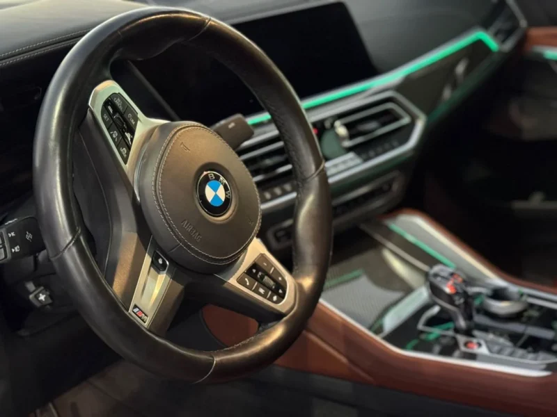 2023 BMW X6 M 4.4 Litres TwinPower Turbo V8 Petrol Engine Grey Tan SUV Automatic