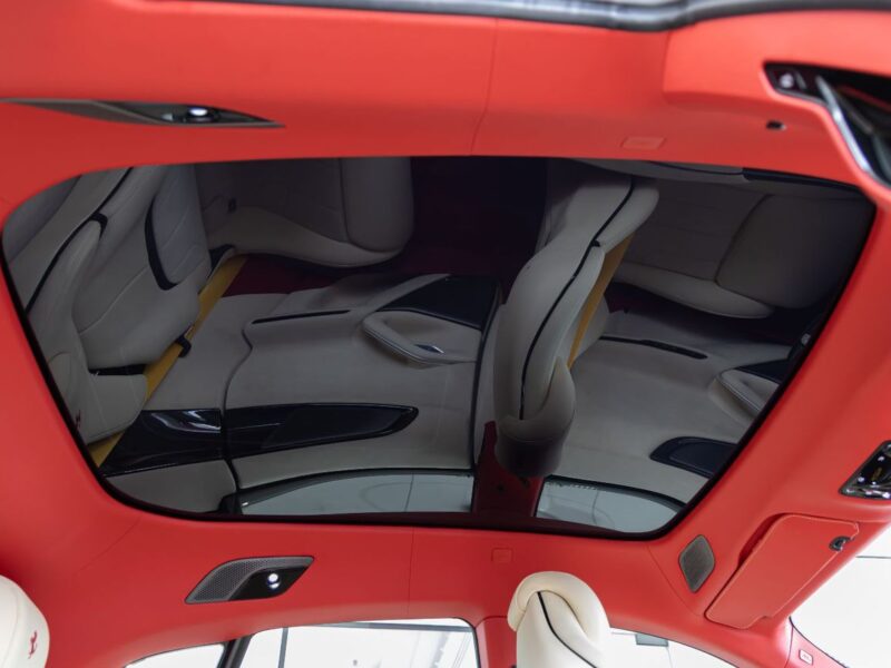 2025 Ferrari Purosangue 6.5L V12 Yellow White SUV FULL CARBON INTERIOR FULLY LOADED