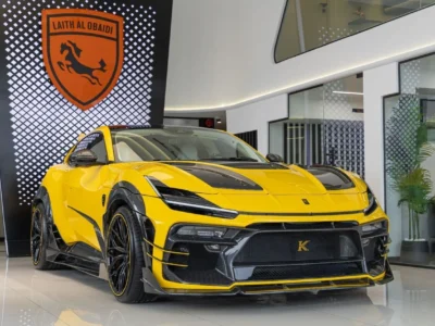 2024 Ferrari Purosangue BY KEYVANY PORRO EDITION 1 of 1 6.5L V12 Yellow Beige SUV