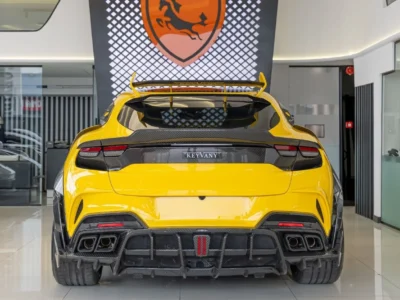 2024 Ferrari Purosangue BY KEYVANY PORRO EDITION 1 of 1 6.5L V12 Yellow Beige SUV