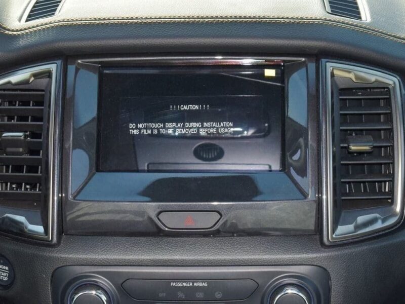 2022 Ford Ranger Wildtrak 3.2-liter 5-cylinder Turbo Diesel White Black Pickup Truck Automatic