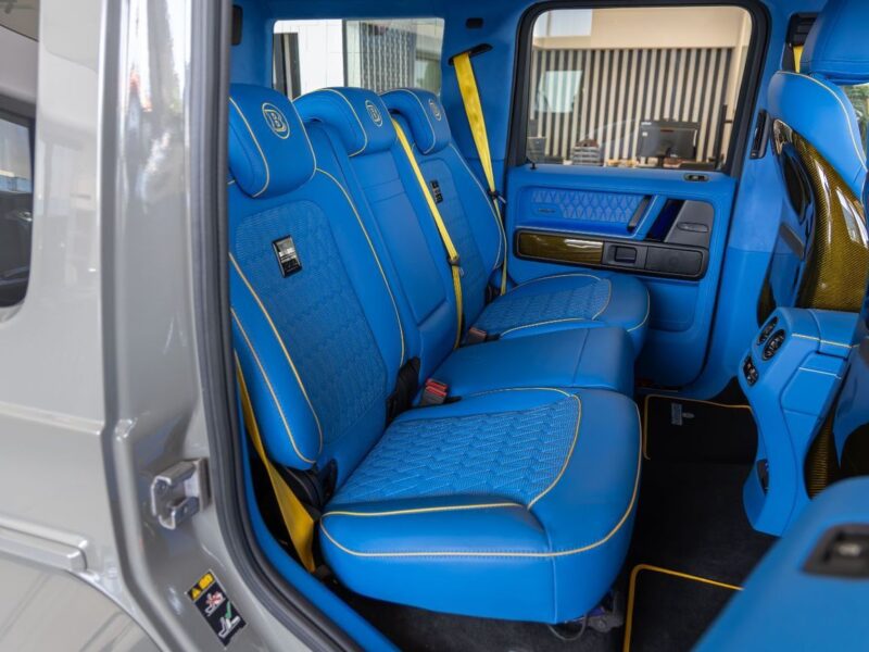 2025 Mercedes-Benz G 63 AMG BRABUS Kit 800 4.0-liter twin-turbo V8 Grey Blue SUV