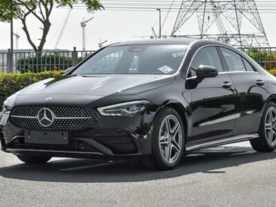 2024 Mercedes-Benz CLA 200 1.4-liter turbocharged 4-cylinder Engine Black Sedan