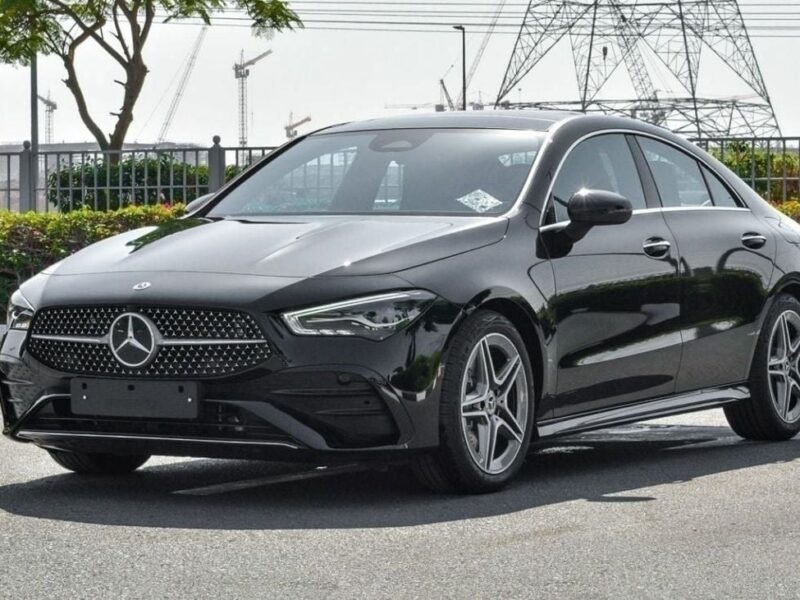 2024 Mercedes-Benz CLA 200 1.4-liter turbocharged 4-cylinder Engine Black Sedan