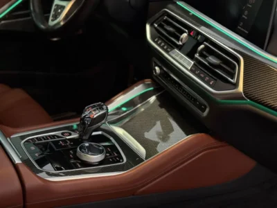 2023 BMW X6 M 4.4 Litres TwinPower Turbo V8 Petrol Engine Grey Tan SUV Automatic