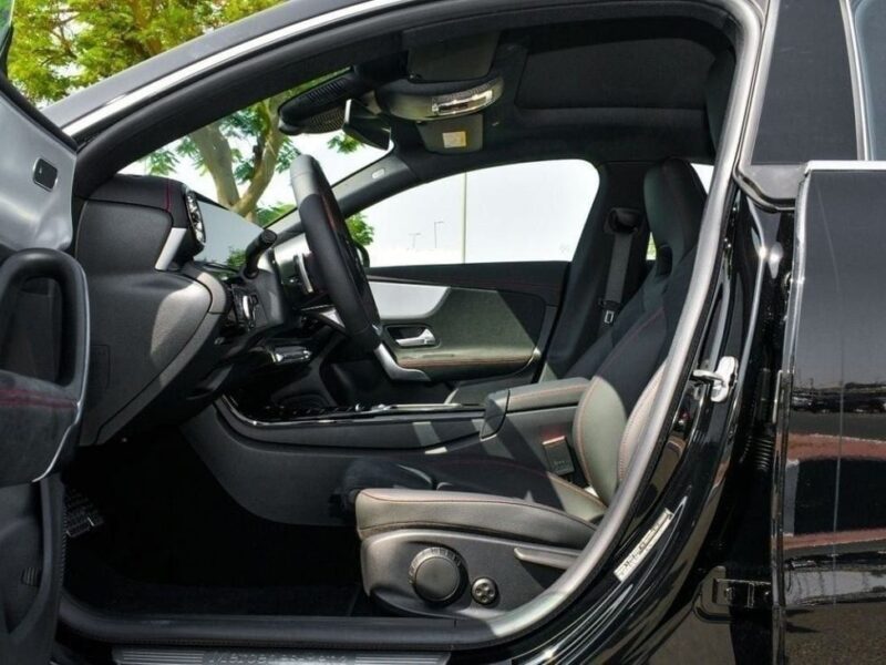 2024 Mercedes-Benz CLA 200 1.4-liter turbocharged 4-cylinder Engine Black Sedan