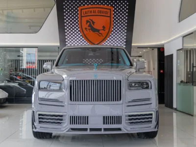 2023 Rolls-Royce Cullinan Mansory 6.75L Twin-Turbo V12 Grey Blue SUV Perfect Condition