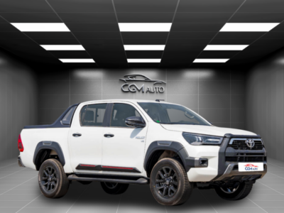 2025 Toyota Hilux Adventure 4.0L V6 DOHC 24-Valve with Dual VVT-i White Black Pickup