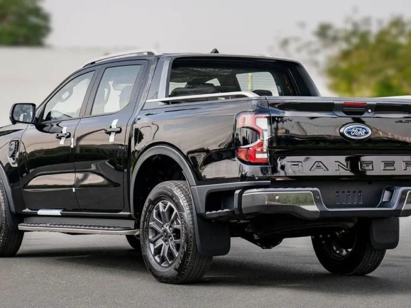 2024 Ford Ranger Wildtrak Double Cab 2.0L Bi-Turbo Diesel 4 Cylinders Black Pickup