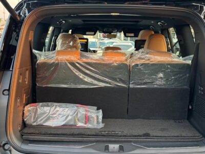 2025 Nissan Patrol Platinum 3.8-liter DOHC V6 Petrol Engine Black Tan SUV