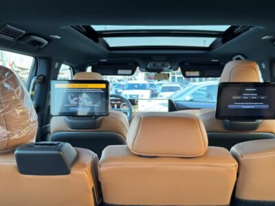 2025 Nissan Patrol Platinum 3.8-liter DOHC V6 Petrol Engine Black Tan SUV