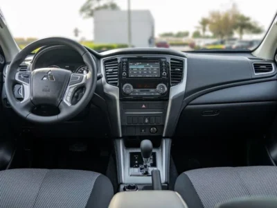 2023 Mitsubishi L200 Sportero 2.4-liter 4-cylinder Turbo Diesel Engine Black Pickup Truck