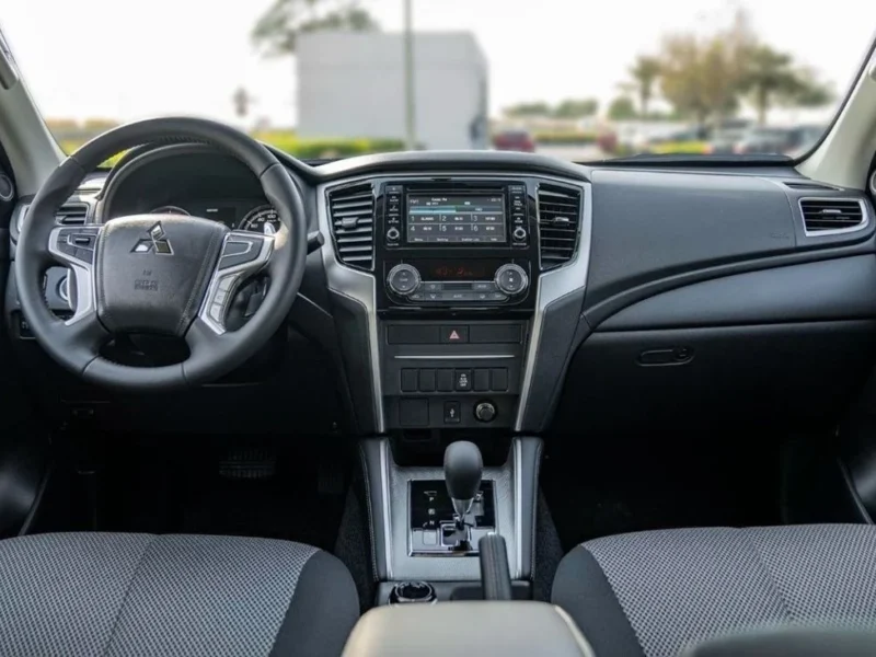 2023 Mitsubishi L200 Sportero 2.4-liter 4-cylinder Turbo Diesel Engine Black Pickup Truck