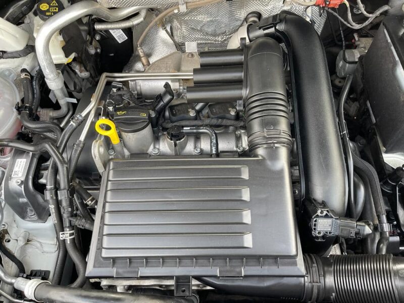 2020 Volkswagen Tiguan 5N 110 TSI Trendline 1.4L 4 Cylinders Engine White Grey SUV