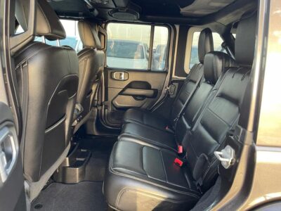 2021 Jeep Wrangler Unlimited Overland 3.6 Litres Pentastar V6 Petrol Engine Grey Black SUV