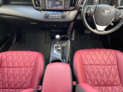 2017 Toyota RAV 4 GXL 2.0-liter inline 4-Cylinder Petrol Engine Grey Red SUV