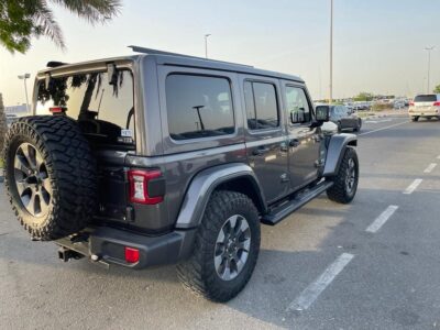 2021 Jeep Wrangler Unlimited Overland 3.6 Litres Pentastar V6 Petrol Engine Grey Black SUV