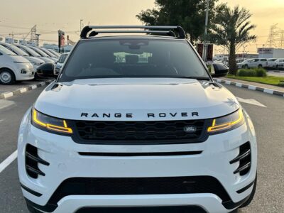 2022 Land Rover Range Rover Evoque P250 R-Dynamic SE 2.0L I4 Engine White Black SUV