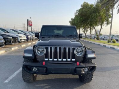 2021 Jeep Wrangler Unlimited Overland 3.6 Litres Pentastar V6 Petrol Engine Grey Black SUV